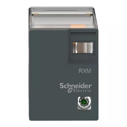 RXM4LB2BD - RELÉ DE INTERFACE BÁSICO 4NA F3A COM LED DE INDICAÇÃO24VCC