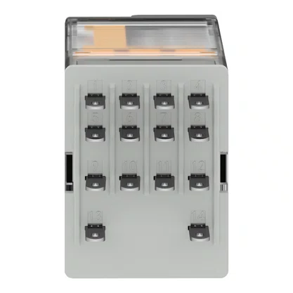 RXM4LB2BD - RELÉ DE INTERFACE BÁSICO 4NA F3A COM LED DE INDICAÇÃO24VCC