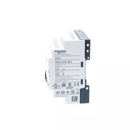 SR2B121BD - RELÉ PROGRAMÁVEL COMPACTO COM DISPLAY E RELÓGIO 8 ENTRADAS E 4 SAÍDAS 24 VDC