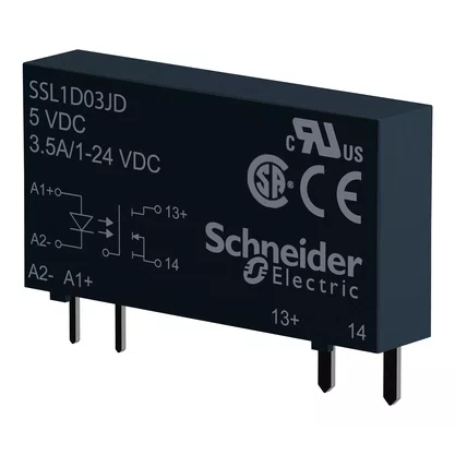 SSL1D03BD - 1 PHASE SOLID STATE RELAY 24VDC 3.5A 24V