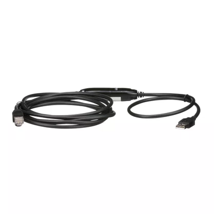 TCSMCNAM3M002P - CABO PARA CONEXÃO COM SERVO ACIONAMENTOS LEXIUM USB E RJ45 MACHO