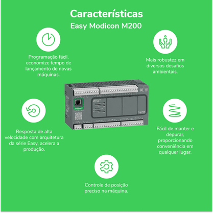 TM200CE40T - CONTROLADOR LOGICO PROGRAMAVEL 40ES P DC