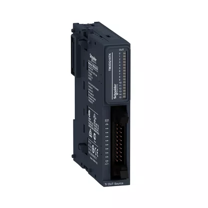 TM3DQ16TK - MÓDULO DE SAÍDAS DIGITAIS 16 SAÍDAS SOURCE 24 VDC CONECTOR HE10