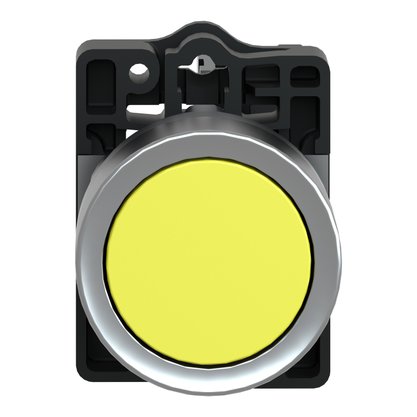 XA2EA51 - BOTAO RETORNO POR MOLA AMARELO 1NA