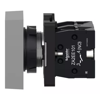 XA2EA7A3415 - BOTÃO DUPLO Ø22MM PLÁSTICO RETORNO POR MOLA VERDE FACEADO "I" VEMELHO FACEADO"O"