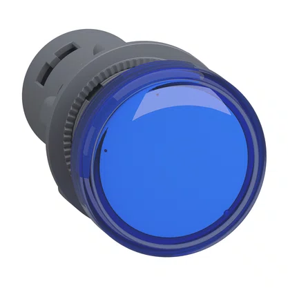 XA2EVB6LC - SINALIZADOR Ø22MM PLÁSTICO LED AZUL 24VCA CC
