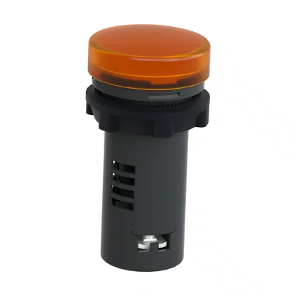 XA2EVF5LC - SINALIZADOR Ø22MM PLÁSTICO LED ÂMBAR 110VCA CC