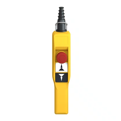 XACA2073 - BOTOEIRA PENDENTE PLASTICA 2 BOTOES