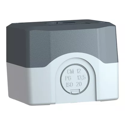 XALD01 - BOTOEIRA 22MM PLASTICA 1 FURO VAZIA