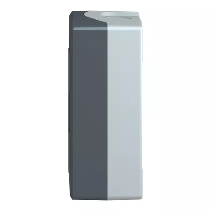 XALD03 - BOTOEIRA DE COMANDO 3 FUROS Ø22MM VAZIA CINZA PARA BOTÃO MODULAR