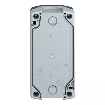 XALD03 - BOTOEIRA DE COMANDO 3 FUROS Ø22MM VAZIA CINZA PARA BOTÃO MODULAR