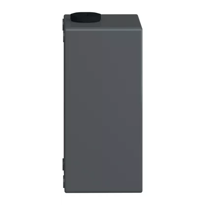 XALG02 - BOTOEIRA DE COMANDO 2 FUROS Ø22MM VAZIA CINZA PARA AMBIENTES HOSTIS