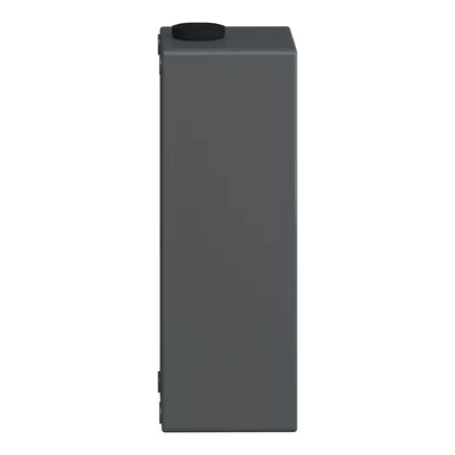 XALG03 - BOTOEIRA DE COMANDO 3 FUROS Ø22MM VAZIA CINZA PARA AMBIENTES HOSTIS