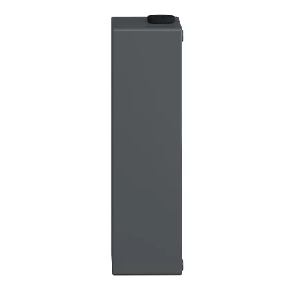 XALG05 - BOTOEIRA DE COMANDO 5 FUROS Ø22MM VAZIA CINZA PARA AMBIENTES HOSTIS