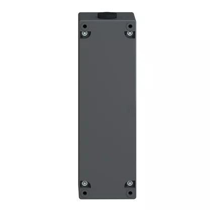 XALG05 - BOTOEIRA DE COMANDO 5 FUROS Ø22MM VAZIA CINZA PARA AMBIENTES HOSTIS