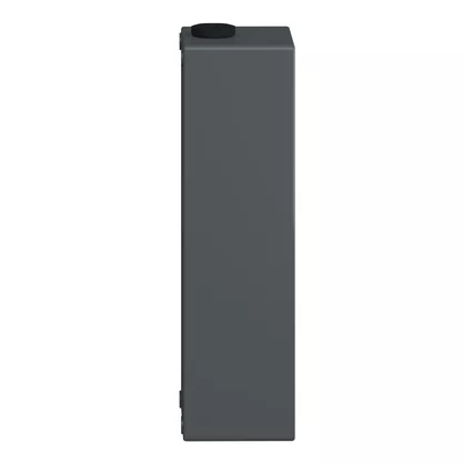 XALG05 - BOTOEIRA DE COMANDO 5 FUROS Ø22MM VAZIA CINZA PARA AMBIENTES HOSTIS