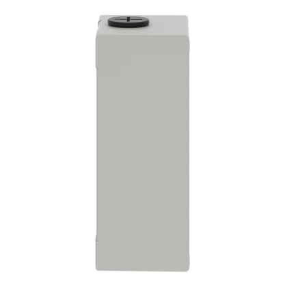 XAPD2202 - BOTOEIRA METÁLICA VAZIA Ø22MM CINZA 2 FUROS 80X130X515MM