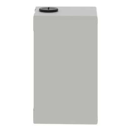XAPD2602 - BOTOEIRA METÁLICA VAZIA Ø30MM CINZA 2 FUROS 80X130X77MM