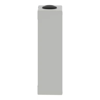 XAPD3204 - BOTOEIRA METÁLICA VAZIA Ø22MM CINZA 4 FUROS 80X175X515MM