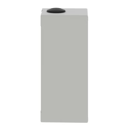 XAPD3503 - BOTOEIRA METÁLICA VAZIA Ø22MM CINZA 3 FUROS 80X175X77MM