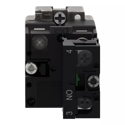 XB2BW33B1C - BOTÃO LUMINOSO Ø22MM METÁLICO RETORNO POR MOLA VERDE NA 24VCA CC