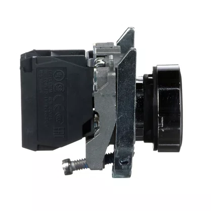 XB4BA21 - BOTAO 22MM METALICO A IMPULSAO 1NA PRETO