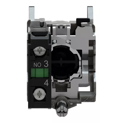 XB4BA31 - BOTAO 22MM METALICO A IMPULSAO 1NA VERDE