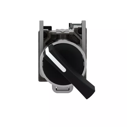XB4BJ21 - CHAVE SELETORA Ø22MM METÁLICA 2 POSIÇÕES FIXAS MANOPLA LONGA NA