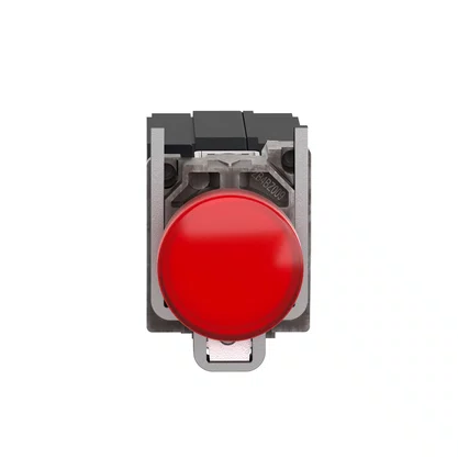 XB4BV44 - SINALIZADOR MODULAR Ø22MM METÁLICO COM LÂMPADA BA9S VERMELHO 220  240VCA