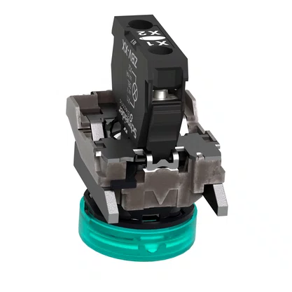 XB4BV63 - SINALIZADOR MODULAR Ø22MM METÁLICO PARA LÂMPADA BA9S VERDE ≤250V