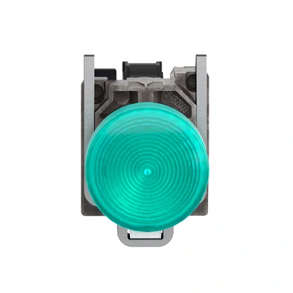 XB4BV63 - SINALIZADOR MODULAR Ø22MM METÁLICO PARA LÂMPADA BA9S VERDE ≤250V