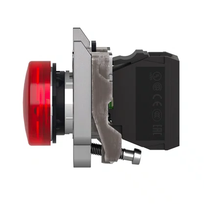 XB4BV64 - SINALIZADOR MODULAR Ø22MM METÁLICO PARA LÂMPADA BA9S VERMELHO ≤250V