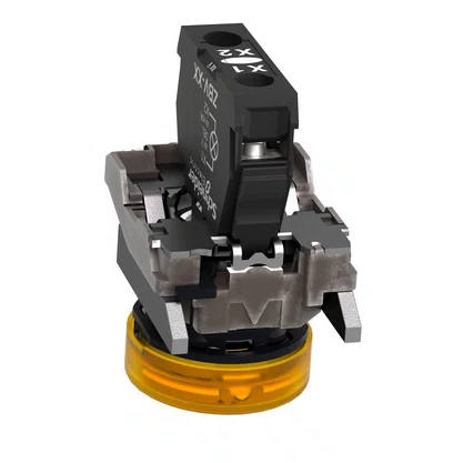 XB4BV65 - SINALIZADOR MODULAR Ø22MM METÁLICO PARA LÂMPADA BA9S LARANJA ≤250V