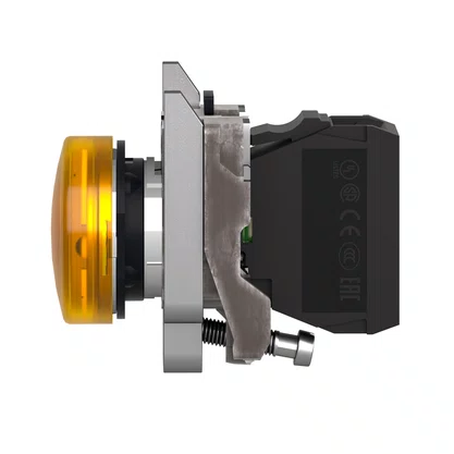 XB4BV65 - SINALIZADOR MODULAR Ø22MM METÁLICO PARA LÂMPADA BA9S LARANJA ≤250V