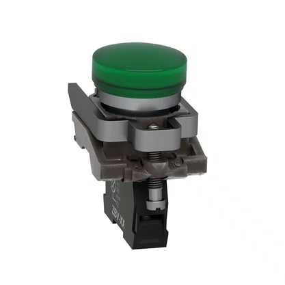 XB4BVB3 - SINALIZADOR 22MM METALICO COM LED 24VCA