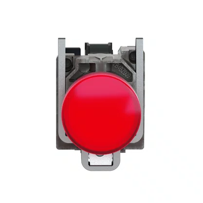 XB4BVB4 - SINALIZADOR 22MM METALICO COM LED 24VCA CC VERMELHO