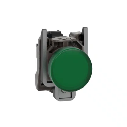 XB4BVG3 - SINALIZADOR MODULAR Ø22MM METÁLICO LED VERDE 110  120VCA