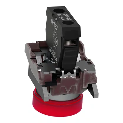 XB4BVG4 - SINALIZADOR MODULAR Ø22MM METÁLICO LED VERMELHO 110 120VCA