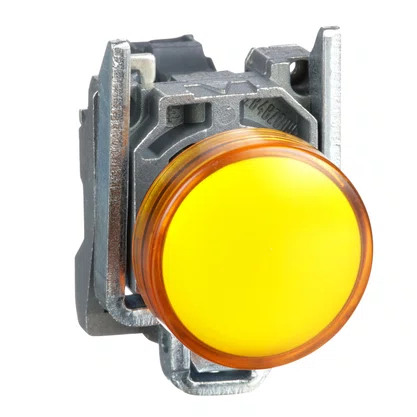 XB4BVG5 - SINALIZADOR MODULAR Ø22MM METÁLICO LED LARANJA 110  120VCA