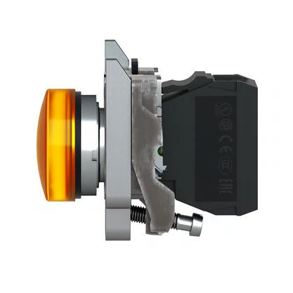 XB4BVG5 - SINALIZADOR MODULAR Ø22MM METÁLICO LED LARANJA 110  120VCA