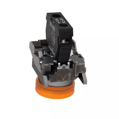 XB4BVG5 - SINALIZADOR MODULAR Ø22MM METÁLICO LED LARANJA 110  120VCA