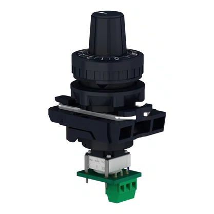 XB5AD912R4K7 - POTENCIÔMETRO Ø22MM PLÁSTICO 4,7KΩ LINEAR COM ESCALA