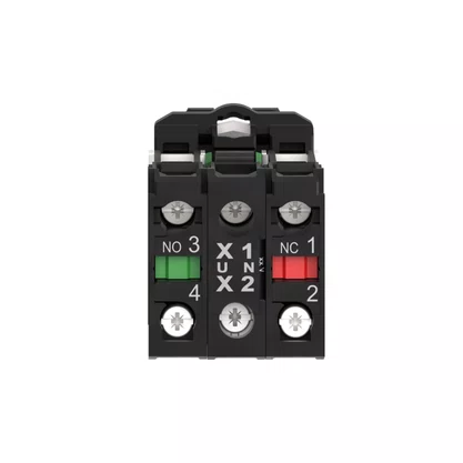 XB5AW35B5 - BOTÃO LUMINOSO Ø22MM PLÁSTICO RETORNO POR MOLA LARANJA NA NF 24VCA CC