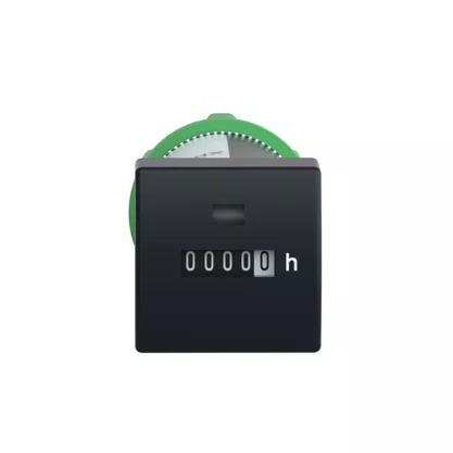 XB5DSB - CONTADOR DE HORAS Ø22MM PLÁSTICO VISOR DE 5 DÍGITOS FAIXA DE INDICAÇÃO 0...9999.9 HORAS ALIMENTAÇÃO 12  24VCA VCC 50 OU 60HZ