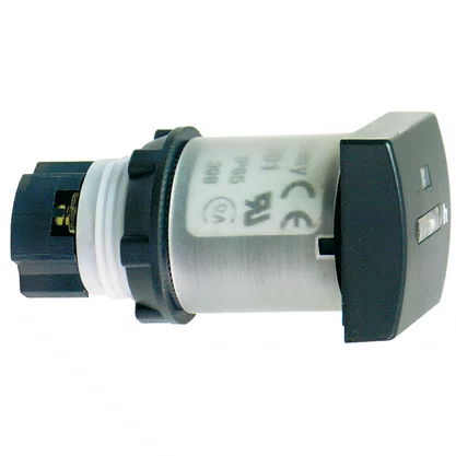 XB5DSB - CONTADOR DE HORAS Ø22MM PLÁSTICO VISOR DE 5 DÍGITOS FAIXA DE INDICAÇÃO 0...9999.9 HORAS ALIMENTAÇÃO 12  24VCA VCC 50 OU 60HZ