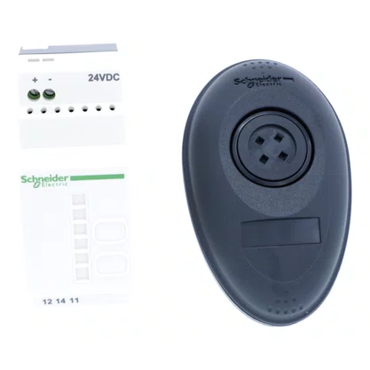 XB5RMB03 - KIT COM BOTÃO Ø22MM PLÁSTICO WIRELESS E MÓVEL RECEPTOR NÃO PROGRAMÁVEL 1 PASTILHA INCLUSA