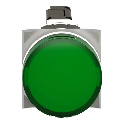 XB6AV3BB - SINALIZADOR Ø16MM PLÁSTICO REDONDO VERDE 12  24VCA CC