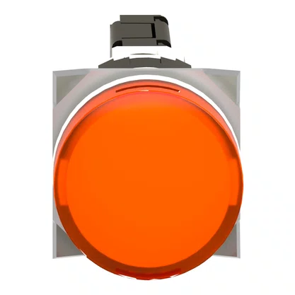 XB6AV5BB - SINALIZADOR Ø16MM PLÁSTICO REDONDO AMARELO 12...24VCA/CC