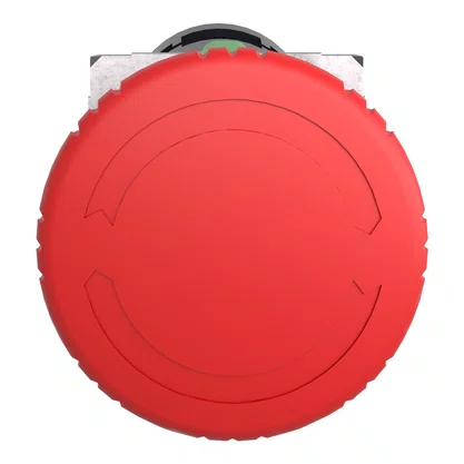 XB7ES542P - BOTÃO MONOBLOCO Ø22MM PLÁSTICO EMERGÊNCIA COGUMELO Ø40 VERMELHO NF