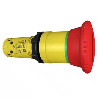 XB7NS8444 - BOTAO 22MM PLASTICO SOCO ACAO BRUSCA GIR